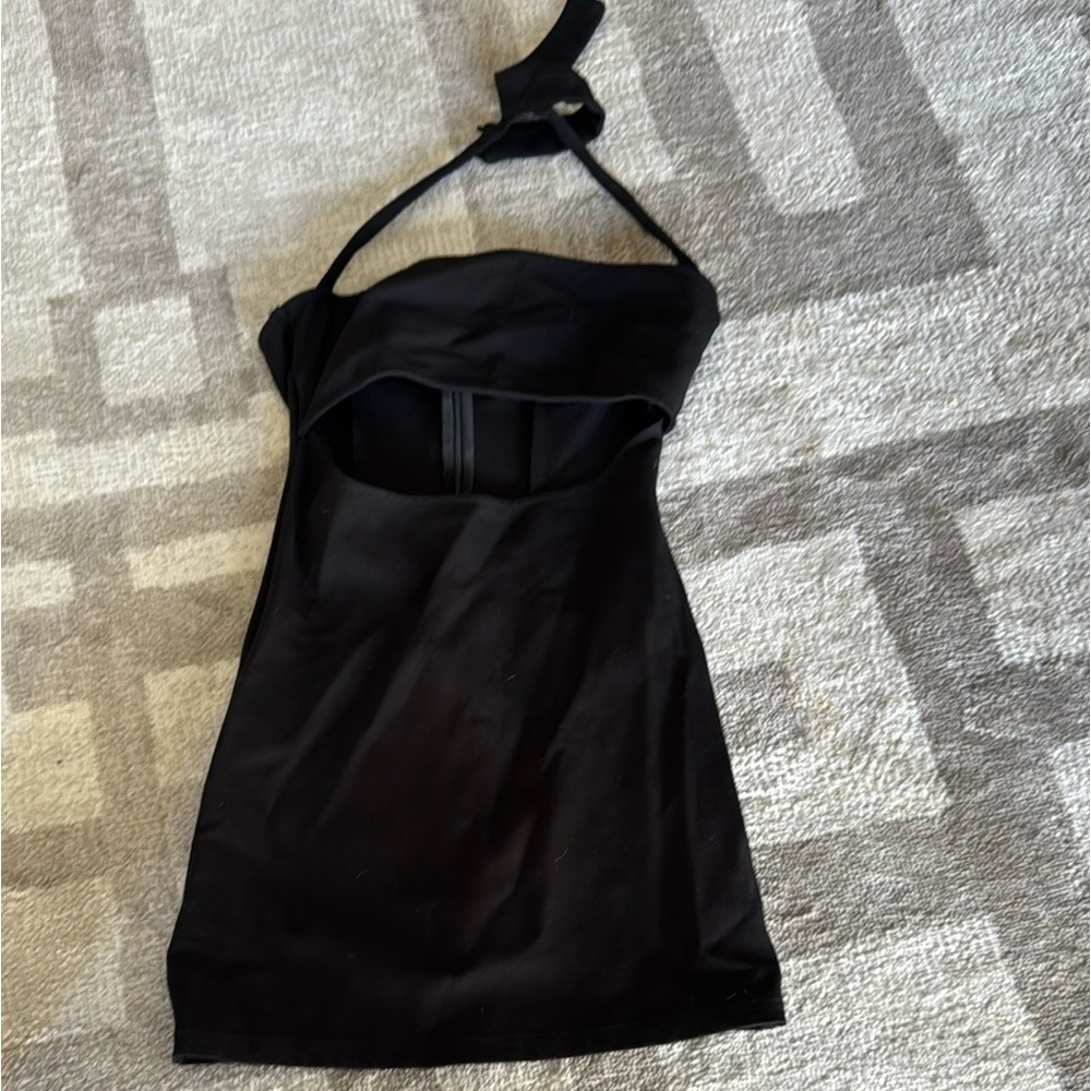 superdown Black Mini Kory choker Dress